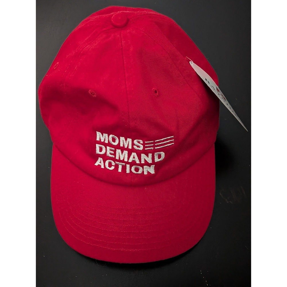 Moms Demand Action - EveryTown USA - Red Baseball Hat NWT Statement Hat